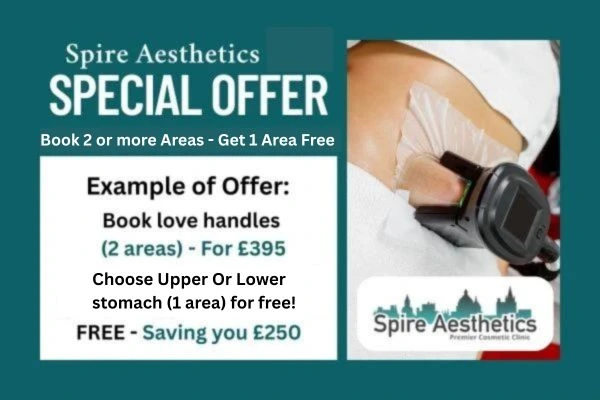 Fat Freezing Promotion Ampthill from Spire Aesthetics - Book Today!
