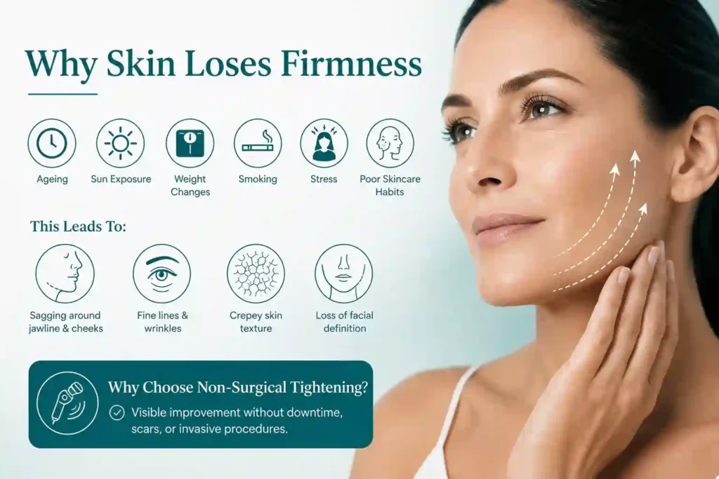 What Makes Skin Lose Firmness and Why Do People Seek Non-Surgical Tightening Ampthill?